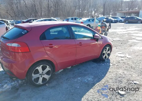 2013 Kia Rio Sx from USA, damaged, VIN KNADN5A33D6172418